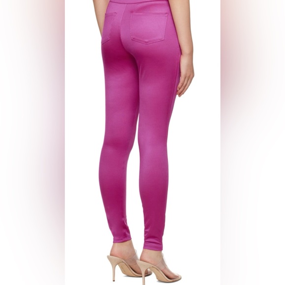 NWOT SKIMS fuschia disco trousers. Size XXS - Picture 3 of 6